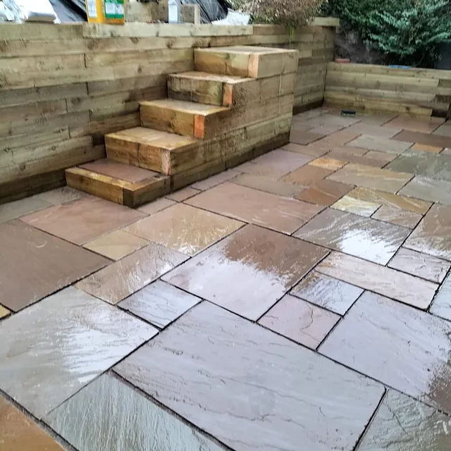 paved patio