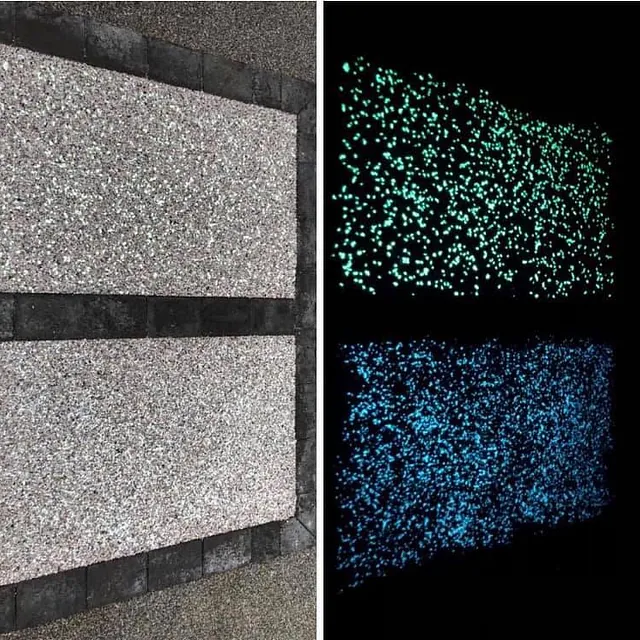 glow in the dark driveway