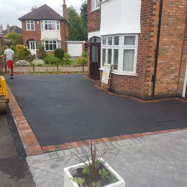 Tarmac driveway