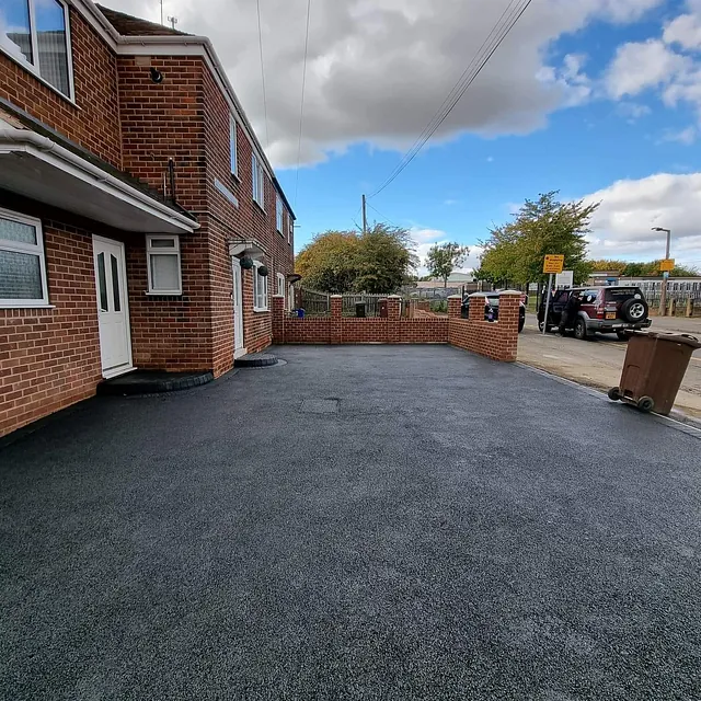 tarmacked driveway