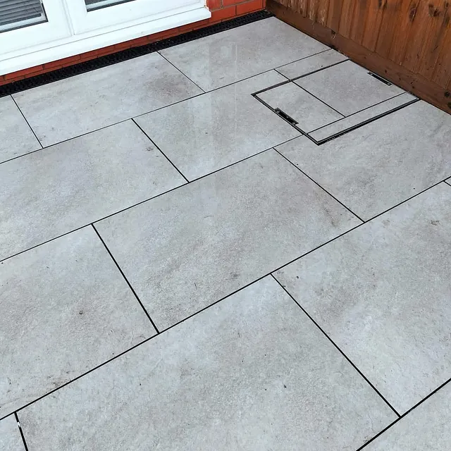 paved patio