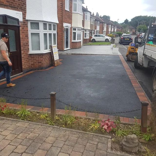 Tarmac driveway